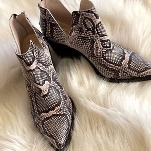 Vince Camuto Gigietta Snakeskin Bootie